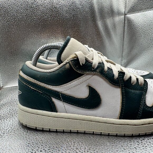 Size 7.5 Air Jordan 1 Oxidized Green White Mens Athletic Sneaker FQ7687-300 - Picture 1 of 10